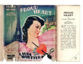 Proud Heart by Laura Whetter (First Edition) File Copy