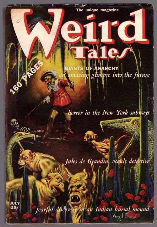 Weird Tales July 1939 Robert E. Howard - Almuric, Finlay Cvr - Pulp