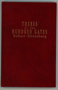 Thebes of the Hundred Gates by Robert Silverberg Signed "Staff Red"- High Grade