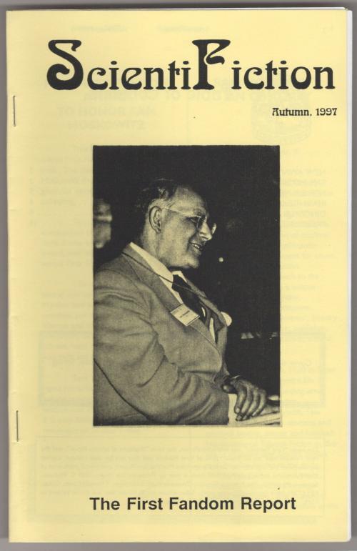 ScientiFiction 1997 All 4 Issues First Fandom Sci-fi Fanzine (1st) Korshak's