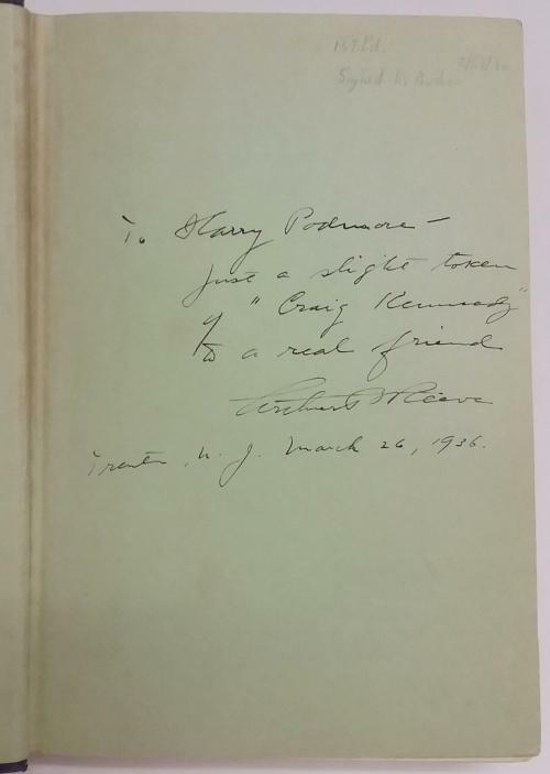The Stars Scream Murder by Arthur B. Reeve (First Edition) Hubin Listed Signed