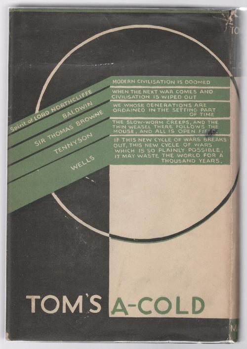 Tom's A-Cold: A Tale by John Collier (First Edition) Melvin Korshak's Copy