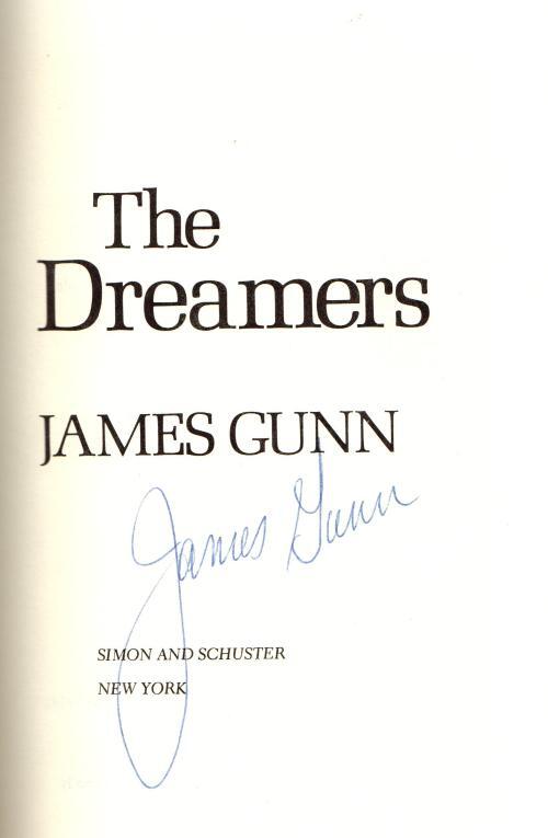 The Dreamers by James Gunn (First Edition) Signed