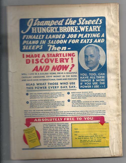 Adventure Jun 1941 Pulp Summer Mulford Cvr Art; MacCreagh; Buckley
