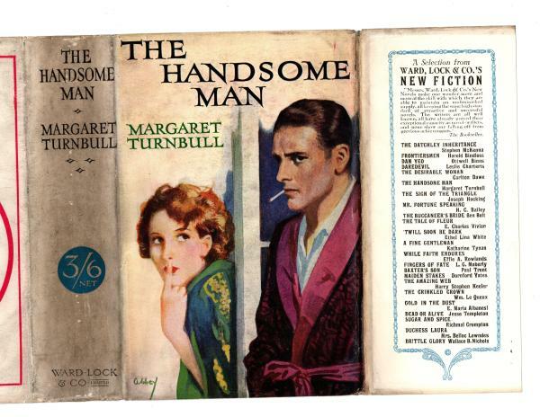 The Handsome Man by Margaret Turnbull (First Edition) Abbey Cvr, Ward File Copy