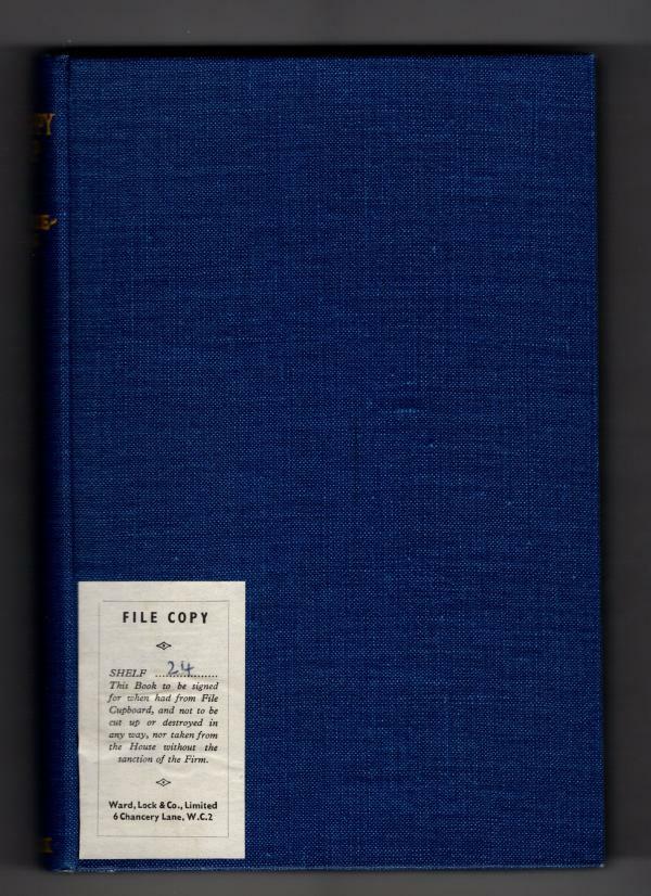 Unhappy Ship by E. Laurie Long (First Edition) File Copy