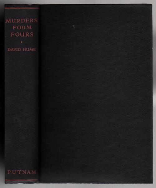 Murders Form Fours by David Hume (First Edition)