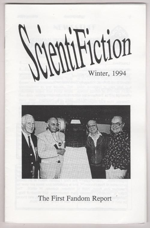 ScientiFiction 1994 All 4 Issues First Fandom Sci-fi Fanzine (1st) Korshak's