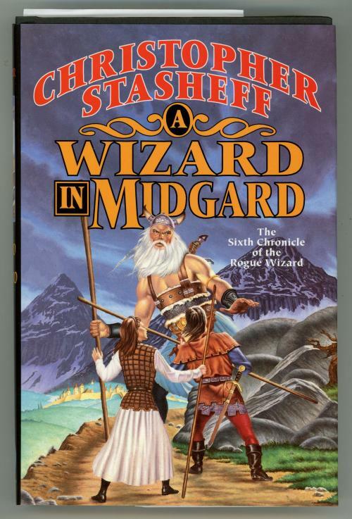 A Wizard in Midgard by Christopher Stasheff (First Edition)