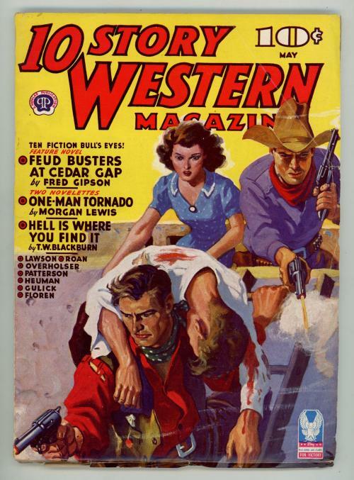 10 Story Western May 1943 Tom W. Blackburn, Tom Roan