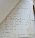 Red and Yellow by John Taine (Eric Temple Bell) Holograph Manuscript 1925