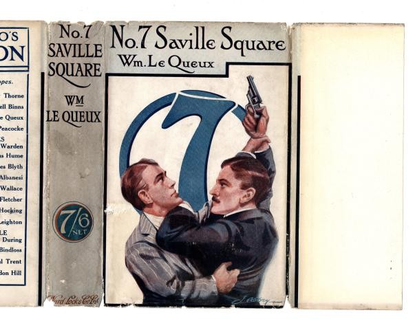 No. 7 Saville Square by Wm. LeQueux (First Edition) Hubin Listed, File Copy