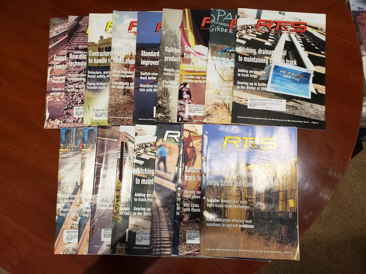 Lot of RT&S Magazines - 18 Issues 2000's