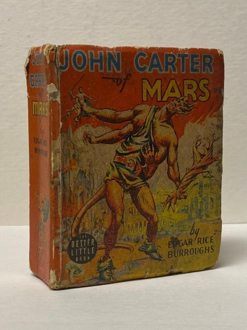 John carter of Mars by Edgar Rice Burroughs, Big Little Book #1402