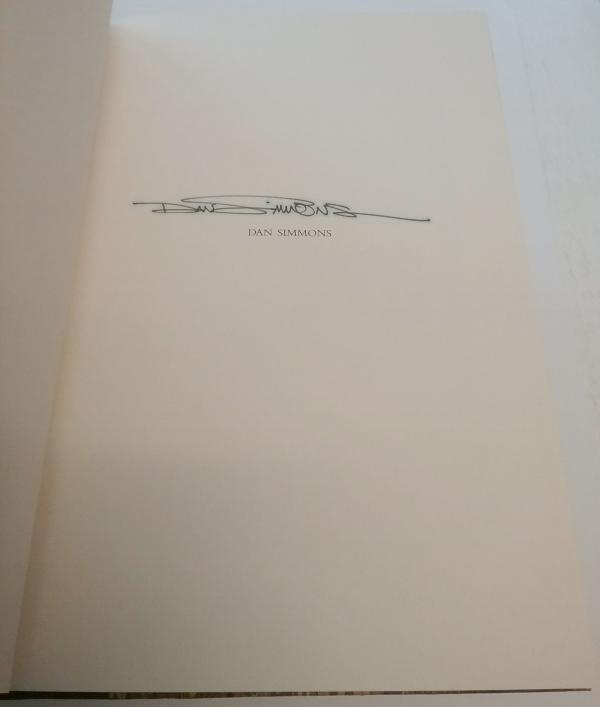 The Hollow Man by Dan Simmons (First Edition) LTD Signed Copy #91