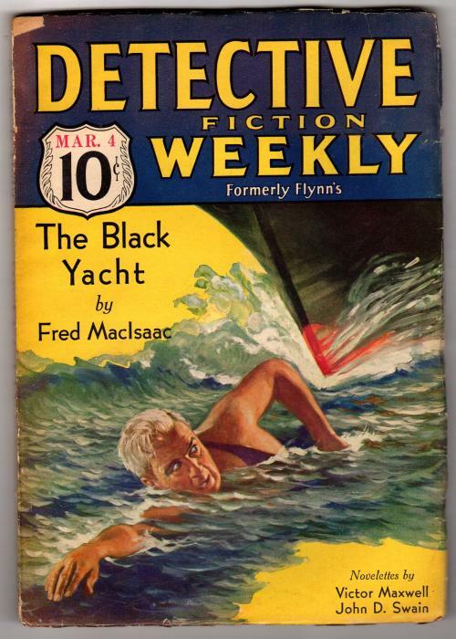 Detective Fiction Weekly Mar 4, 1933; Max Brand; Fred MacIsaac; Victor Maxwell;