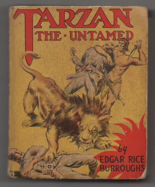 Tarzan the Untamed by Edgar Rice Burroughs, Big Little Book #1452