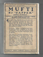 Mufti by H C McNeile; (First Edition)
