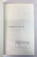Murder in the Air by Mark Cross (First Edition) Publisher's File Copy
