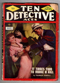 Ten Detective Aces Sep 1947 Rozen Cvr; Ray Cummings