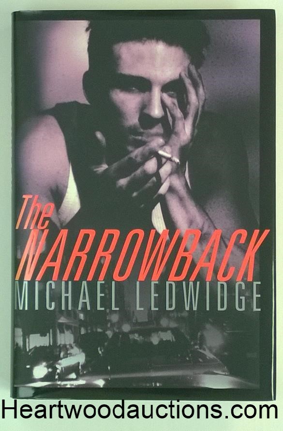 The NARROWBACK by Michael Ledwidge SIGNED FIRST Debut Novel- High Grade