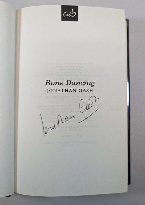 Bone Dancing by Jonathan Gash (First Edition) Signed