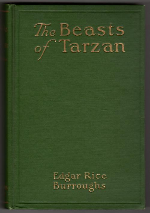 The Beasts of Tarzan by Edgar Rice Burroughs (First Edition) Original DJ