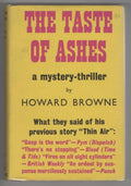 The Taste of Ashes by Howard Browne (First UK Edition) File Copy
