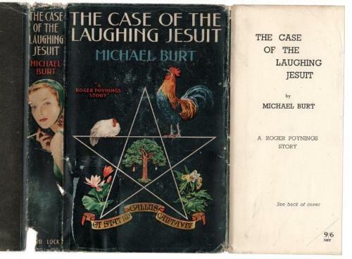 The Case of the Laughing Jesuit by Michael Burt (First Edition) Hubin File Copy