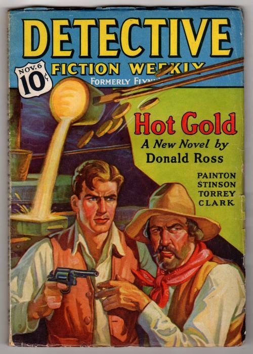 Detective Fiction Weekly November 6 1937 Roger Torrey, Dale Clark