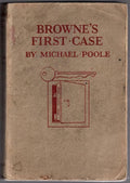 Browne's First Case by Michael Poole (First Printing)