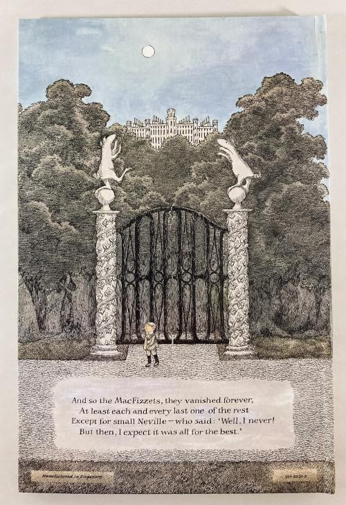 The Dwindling Party by Edward Gorey (Pop-Up Book) First Edition