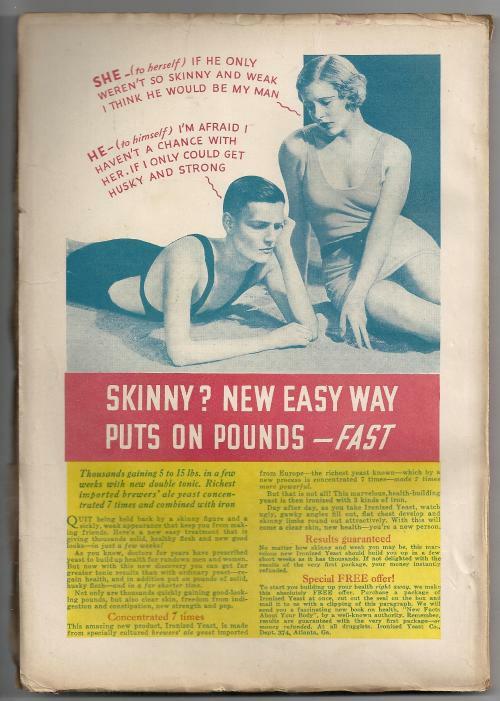 Argosy Mar  24, 1934 Gillian Hazeltine Cover; Max Brand; H. Bedford-Jones