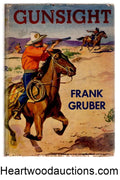 Gunsight by Frank Gruber FIRST Fred Rodewald Art Cover