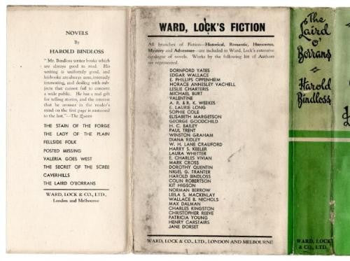 The Laird O' Borrans by Harold Bindloss (First Edition) File Copy