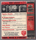 The Harvest Murder by John Rhode (First Edition)