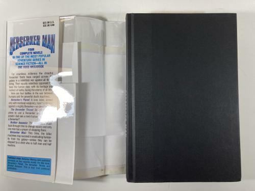 Berserker Man by Fred Saberhagen (Omnibus, First Edition) Kurt Miller cvr