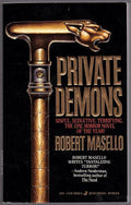 Private Demons by Robert Masello (Second Printing) Signed