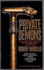 Private Demons by Robert Masello (Second Printing) Signed