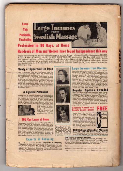 Argosy Mar 26 1938 Burroughs - Red Star of Tarzan 2/6