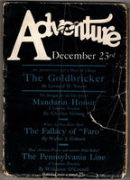 Adventure Dec 23 1926 Pulp Gordon Young; Leonard H. Nason