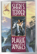 A Plague of Angels by Sheri S. Tepper (First Edition) Review Copy