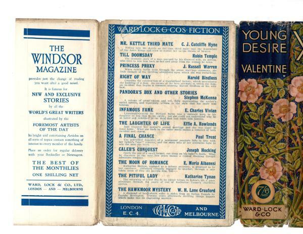 Young Desire by Valentine (First Edition) Ward Lock File Copy