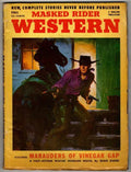 Masked Rider Western Fall 1952 Pulp Gunman Cvr; Dean Owen