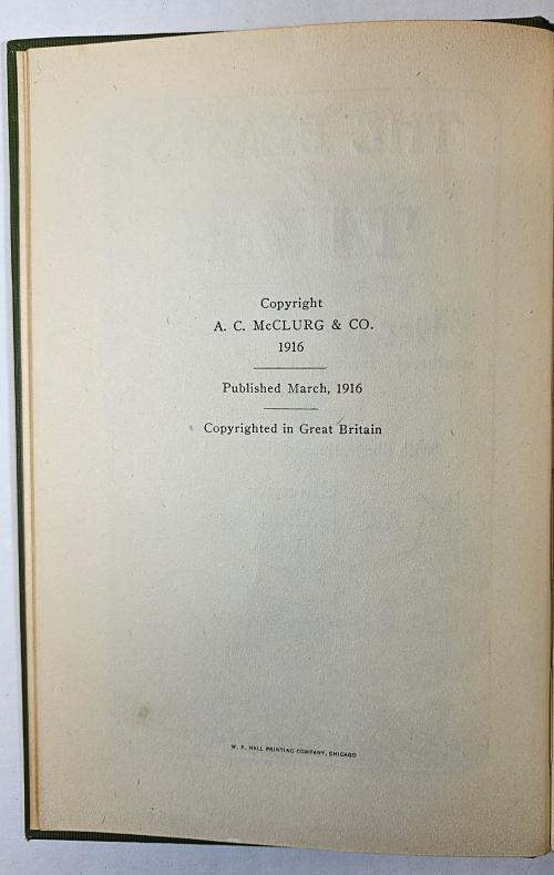 The Beasts of Tarzan by Edgar Rice Burroughs (First Edition) Signed