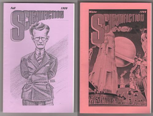 ScientiFiction 1999 All 4 Issues First Fandom Sci-fi Fanzine (1st) Korshak's