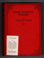 One Good Turn by Valentine (First Edition) Ward Lock File Copy