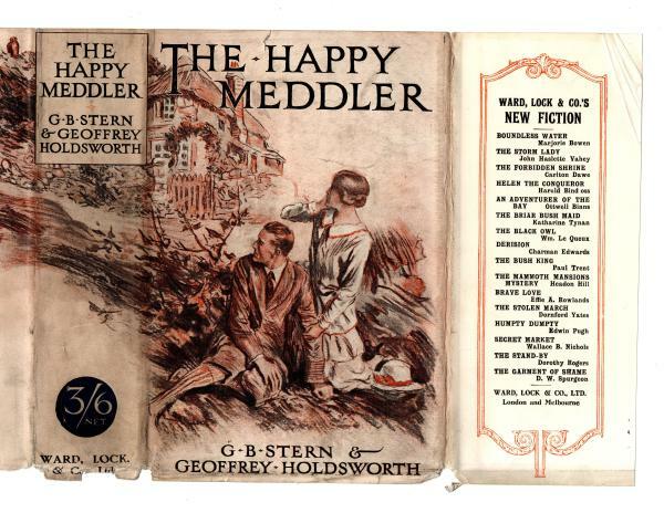 The Happy Meddler by G. B. Stern & Geoffrey Holdsworth File Copy