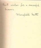 The Spider's Web by Mansfield Scott (First Edition) Signed