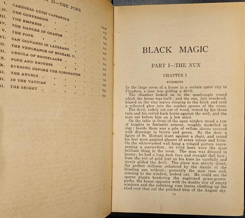Black Magic by Marjorie Bowen (Abbey Library Edition) Rare